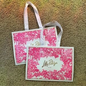 Set of 2 Lilly Pulitzer Gift Bags
